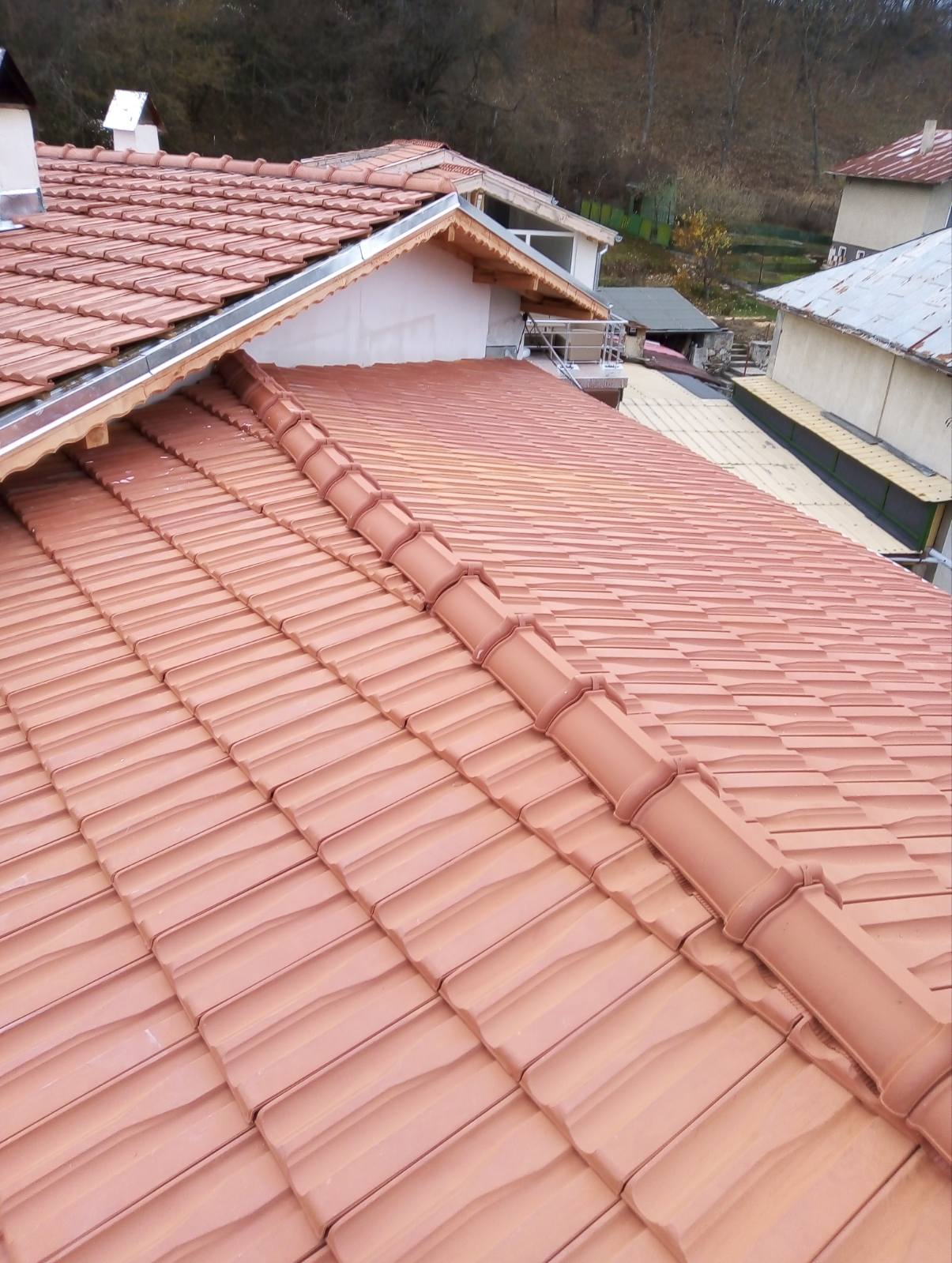 Нов покрив с керемиди - след 1